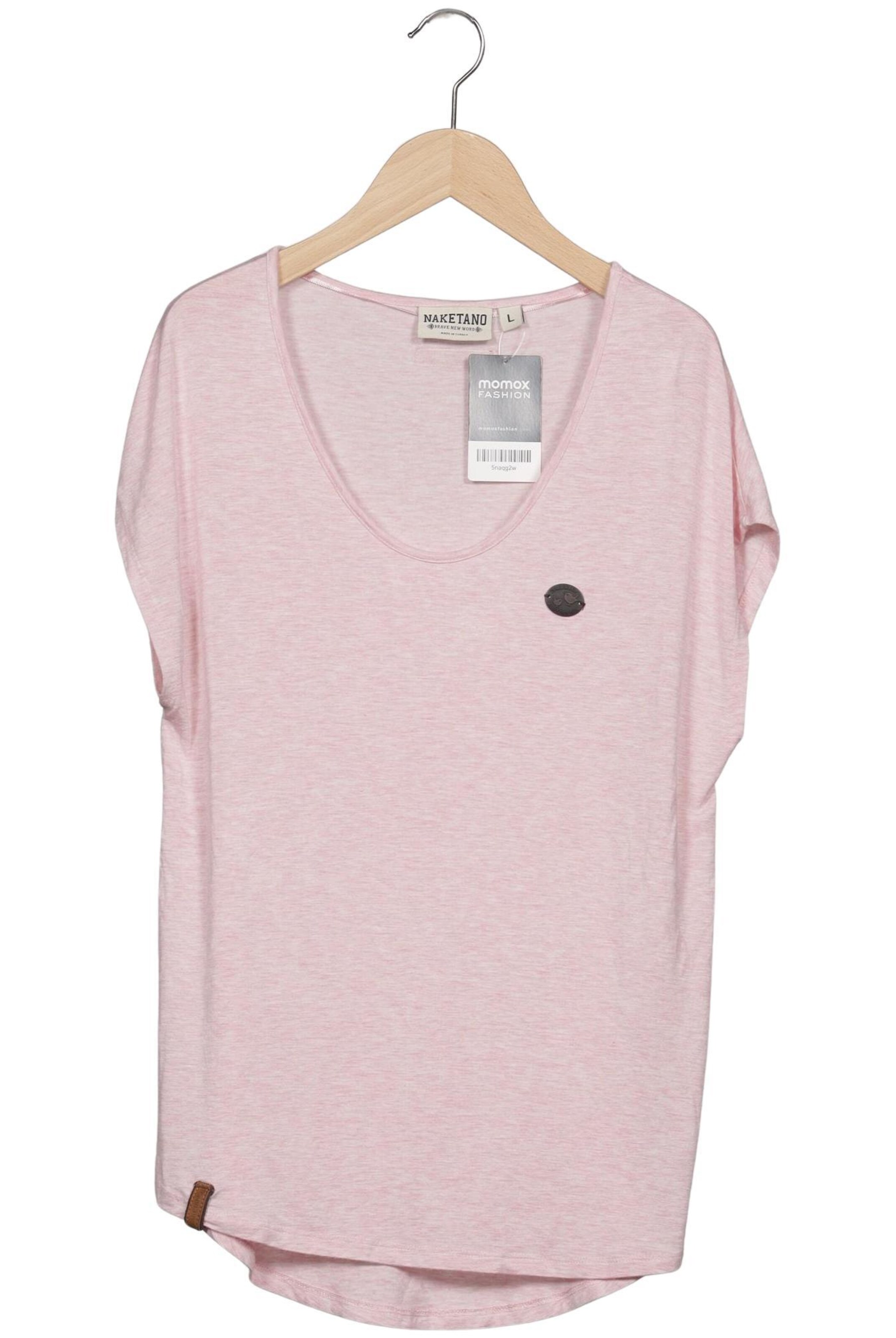 naketano Top & Shirt in L in Pink: front