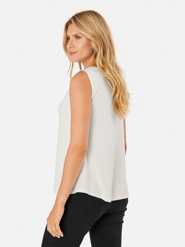 Haut 'Elisa' Masai en blanc