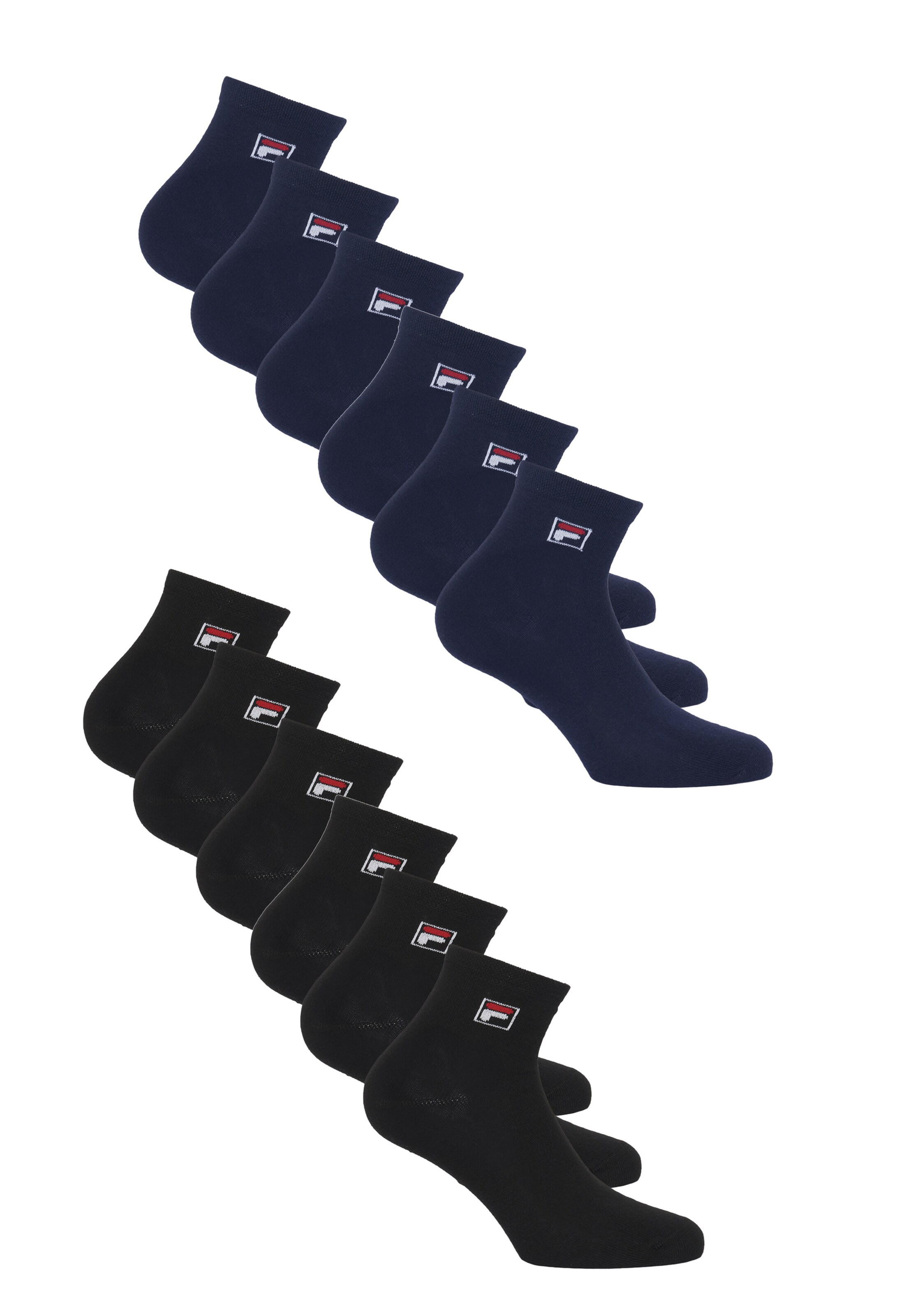FILA Socken in Schwarz: Vorderseite