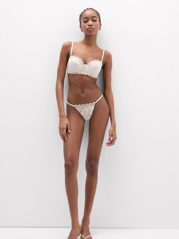 INTIMISSIMI Balconette Bra 'Sofia Midsummer Dream' in Beige