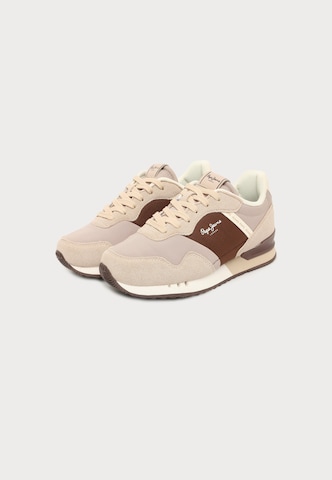 Pepe Jeans Sneakersy niskie 'DREW' w kolorze beżowy