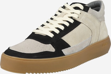 Sneaker bassa di BLACKSTONE in bianco: frontale