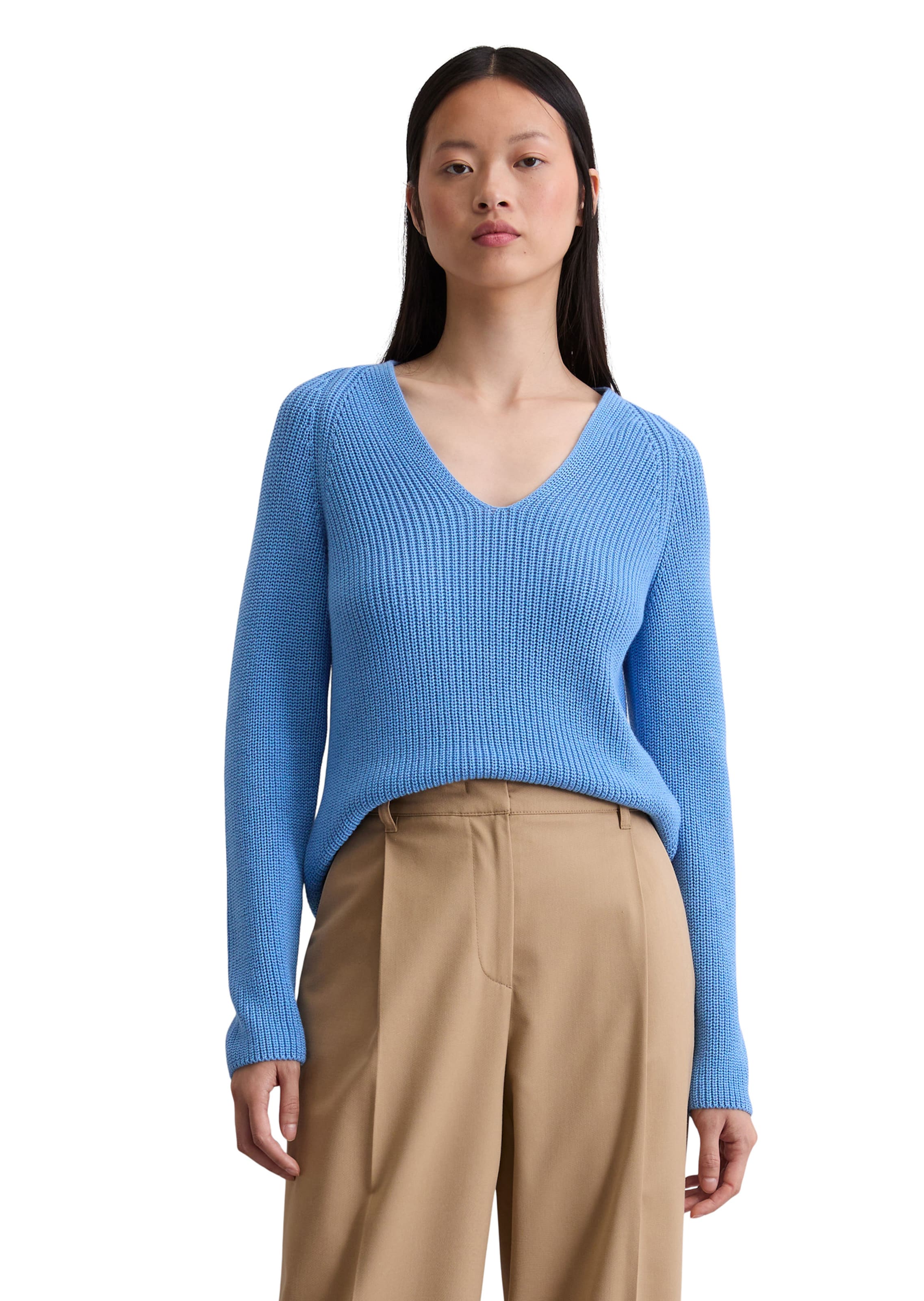 Pull-over Marc O'Polo en bleu : devant