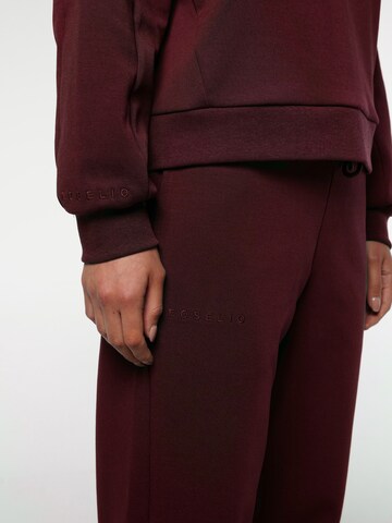 Regular Pantalon 'City' Eoselio en rouge