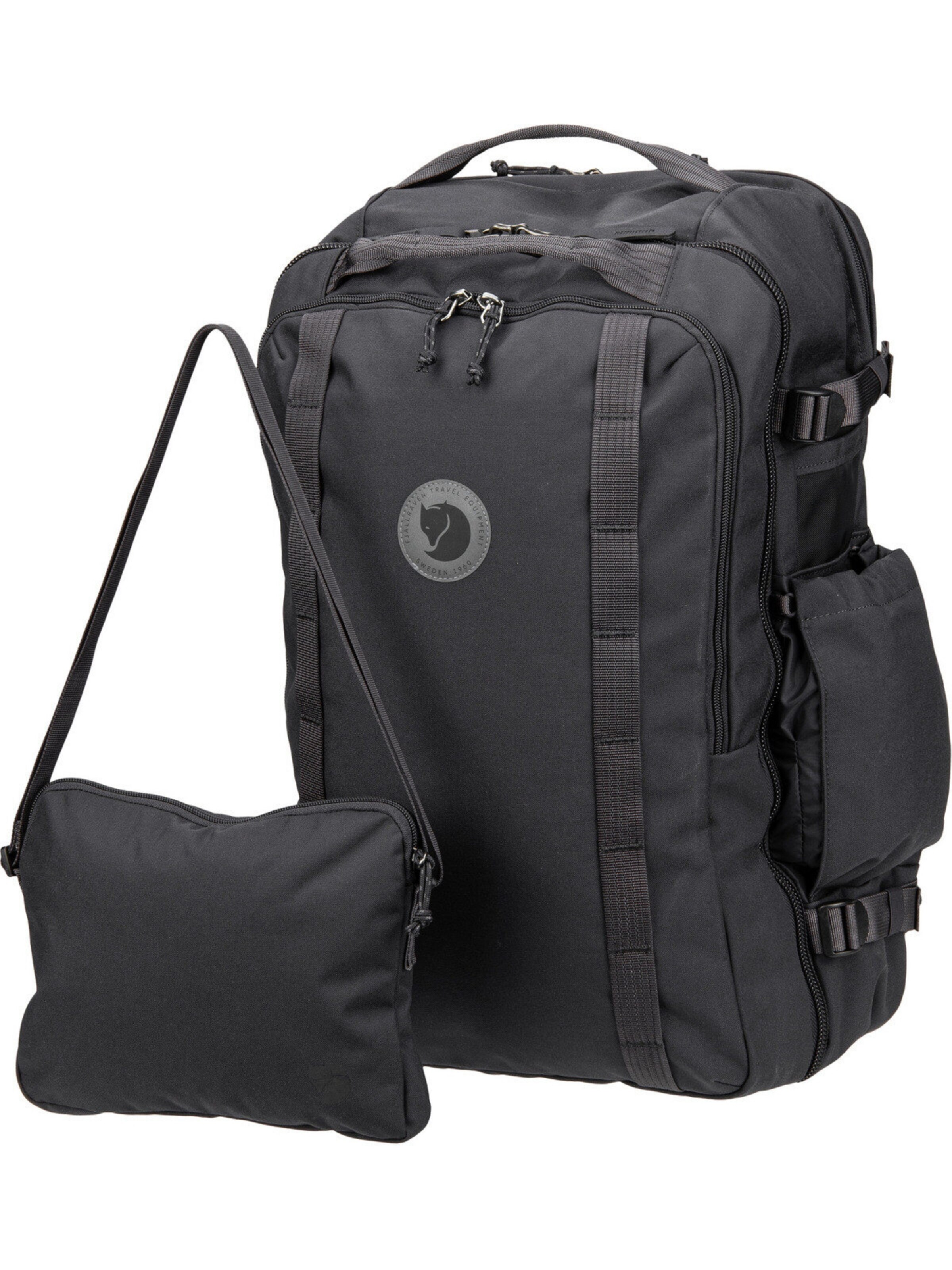 Sac à dos 'Färden Carry-On' Fjällräven en noir