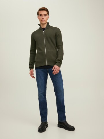 JACK & JONES Kardigan w kolorze zielony