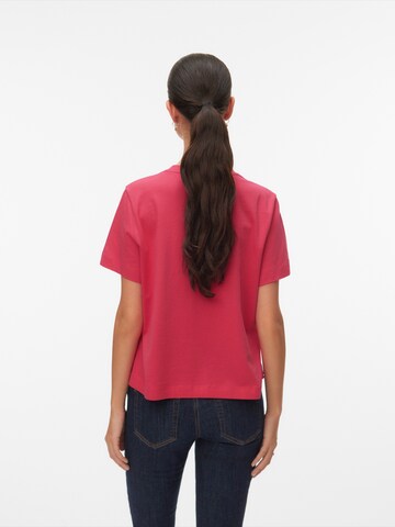 VERO MODA Póló - piros