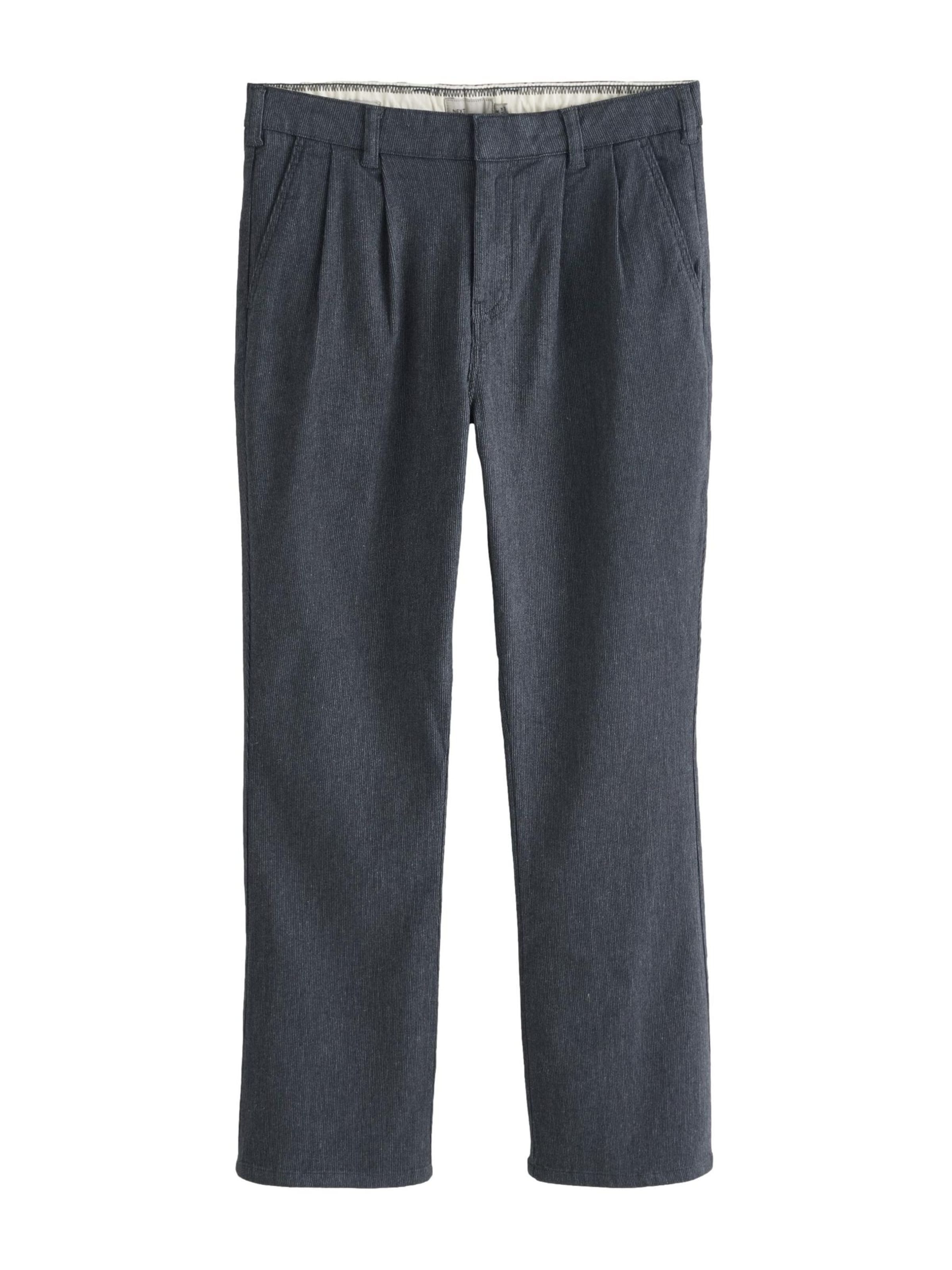 Next Pleat-front trousers 'Edit' in Grey, Item view