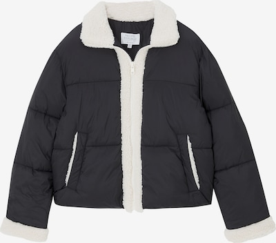 Pull&Bear Winter jacket in Ecru / Black, Item view