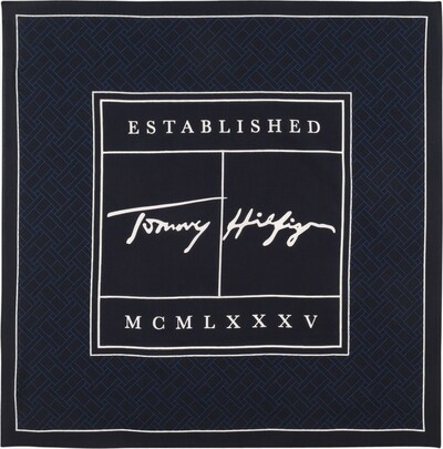 TOMMY HILFIGER Tuch in nachtblau / weiß, Produktansicht