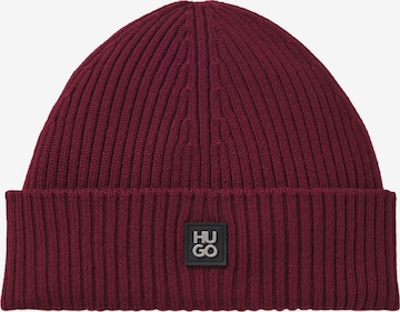 HUGO Beanie in Red: front