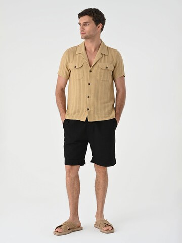 Antioch Slim fit Overhemd in Beige