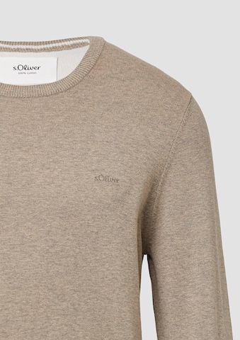 s.Oliver Sweater in Beige
