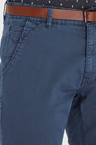 BLEND Regular Chino Pants 'BRANE' in Blue