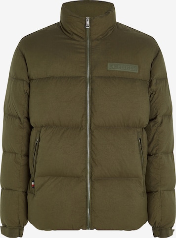 TOMMY HILFIGER Winter Jacket in Green: front