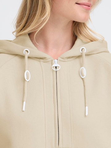 Oxmo Kapuzenpullover ' OXAndrea ' in Beige