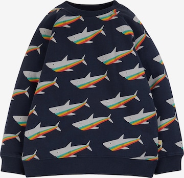 Frugi Sweatshirt 'Rex' in Blauw: voorkant