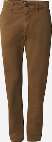 Pantalon chino BOSS en vert : devant