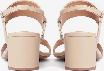 Kazar Strap Sandals in Beige