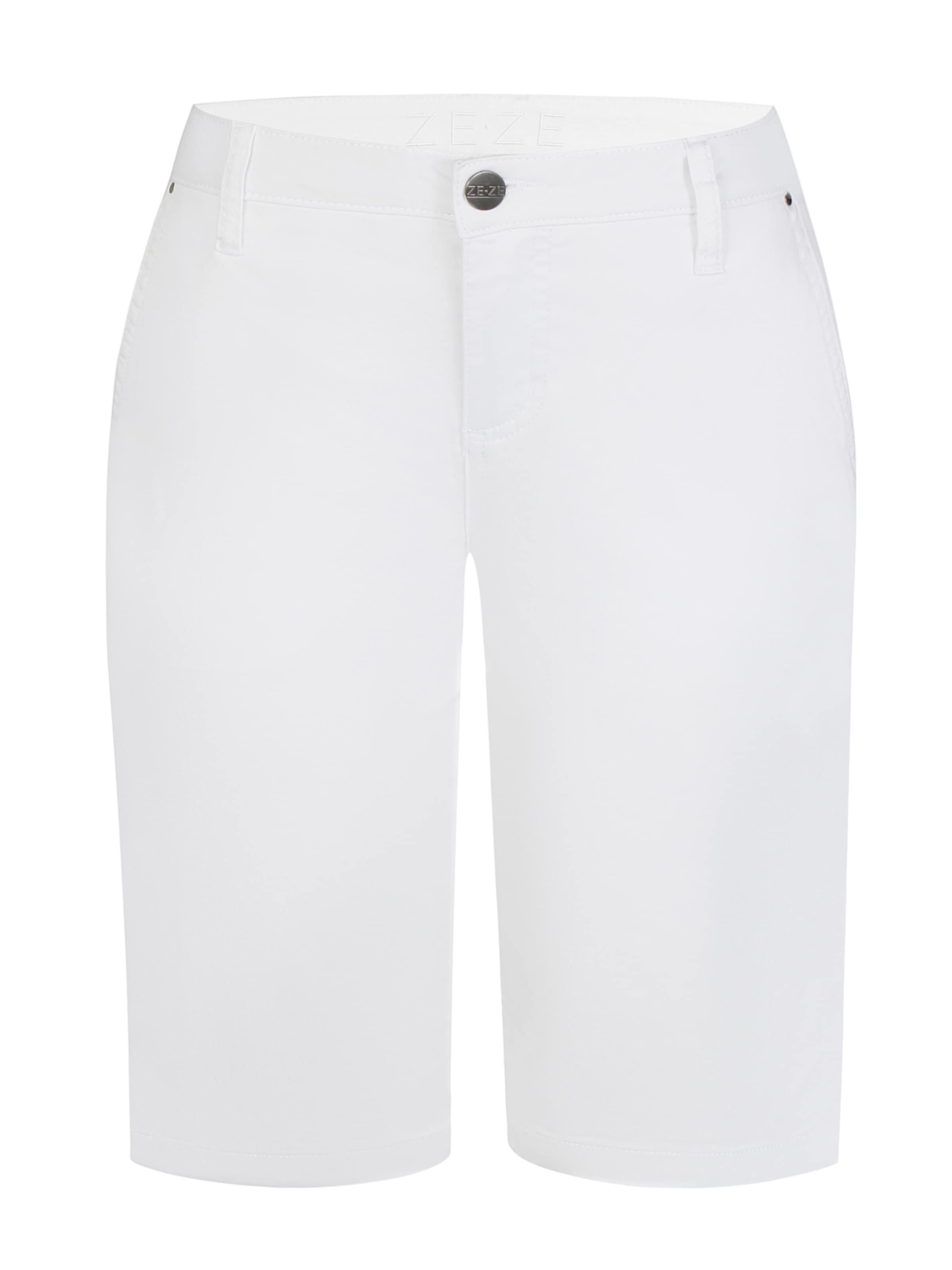 Pantalon 'Sanne 347' ze-ze en blanc : devant