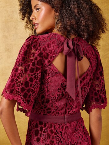 Abito di love & roses in rosso