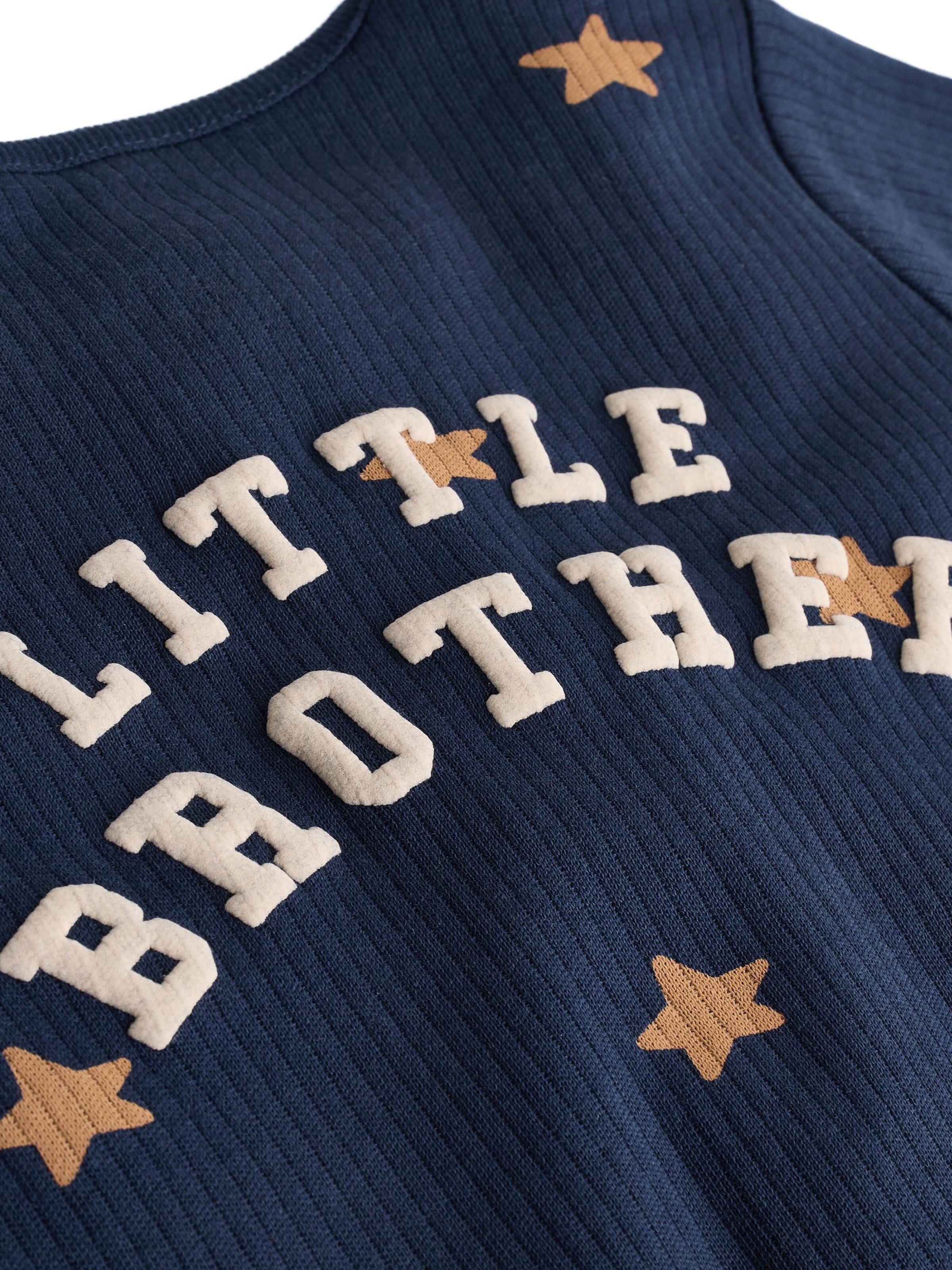 Next Бебешки гащеризони/боди в синьо