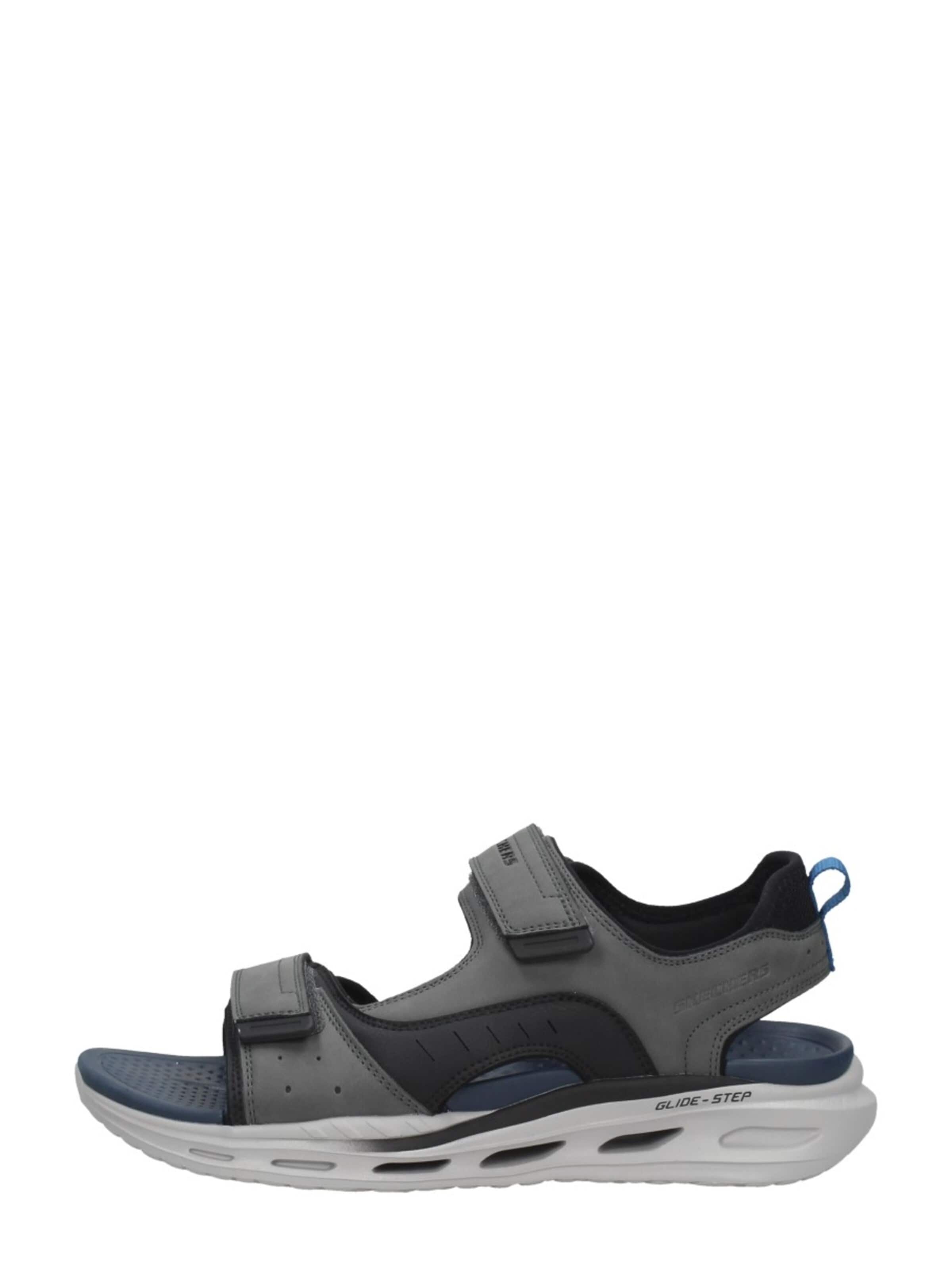 SKECHERS Sandalen 'Orvan SD' in Grijs: voorkant