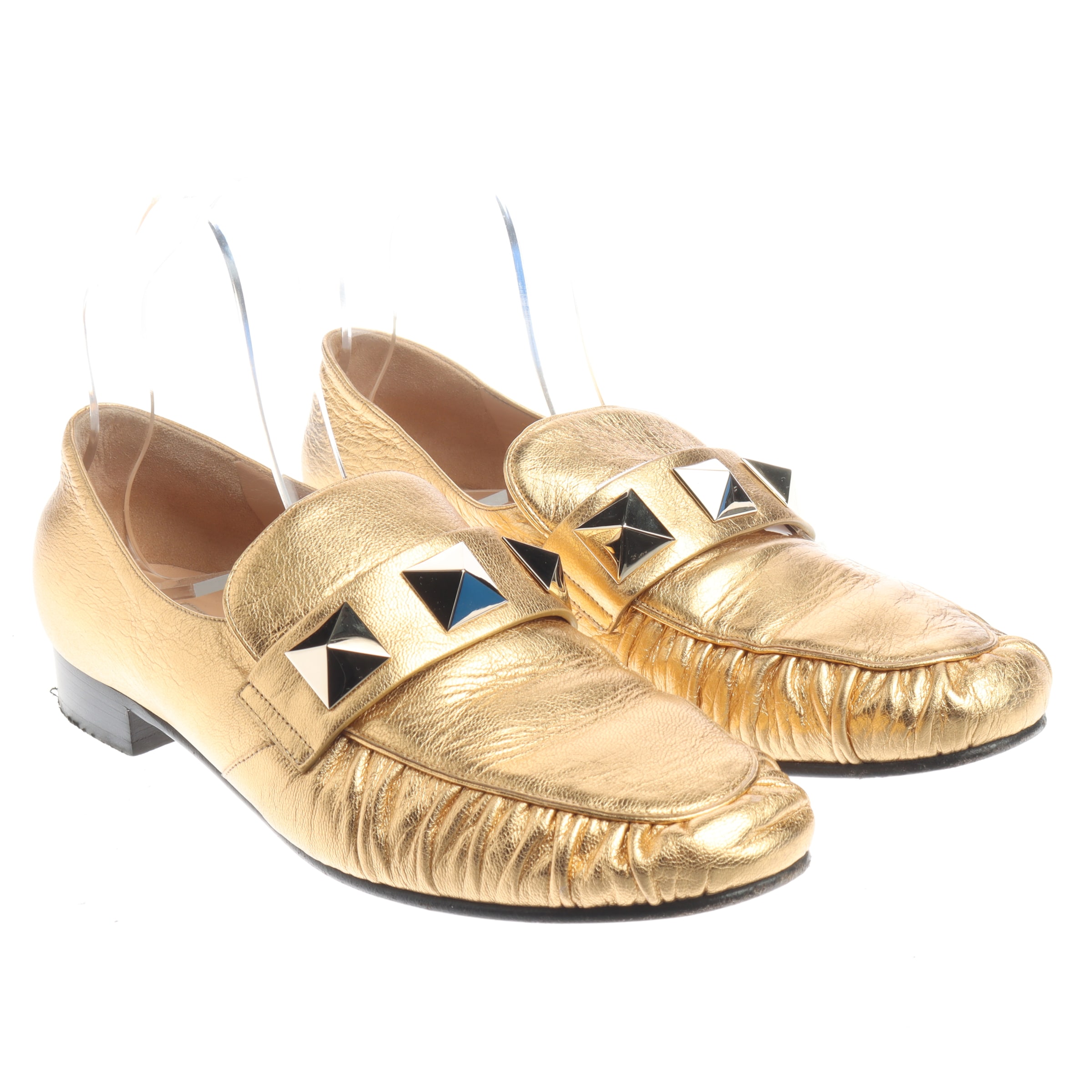 VALENTINO Flats & Loafers in 39,5 in Gold, Item view