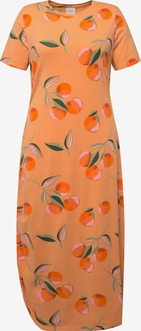 Robe Ulla Popken en orange : devant