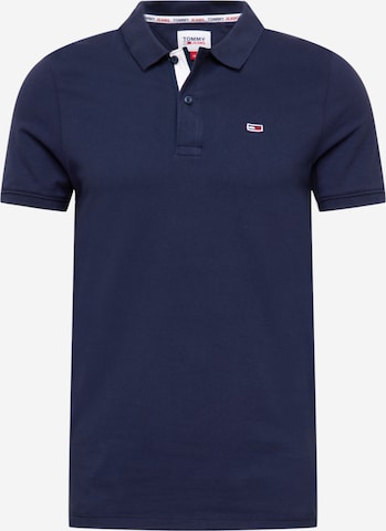 Tommy Jeans Shirt 'ESSENTIAL' in Blue: front