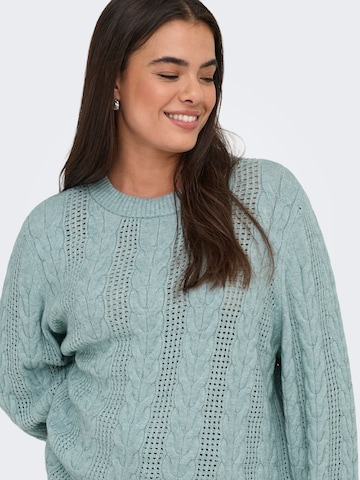 ONLY Carmakoma Sweater 'CARRubina' in Blue