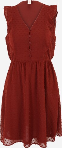 Only Tall Košilové šaty 'SOF' – červená: přední strana