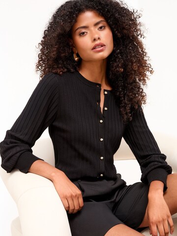 Lipsy Knit cardigan in Black