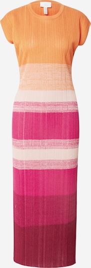 Sportalm Kitzbühel Pletena haljina 'Tabak' u narančasta / fuksija / burgund / bijela, Pregled proizvoda