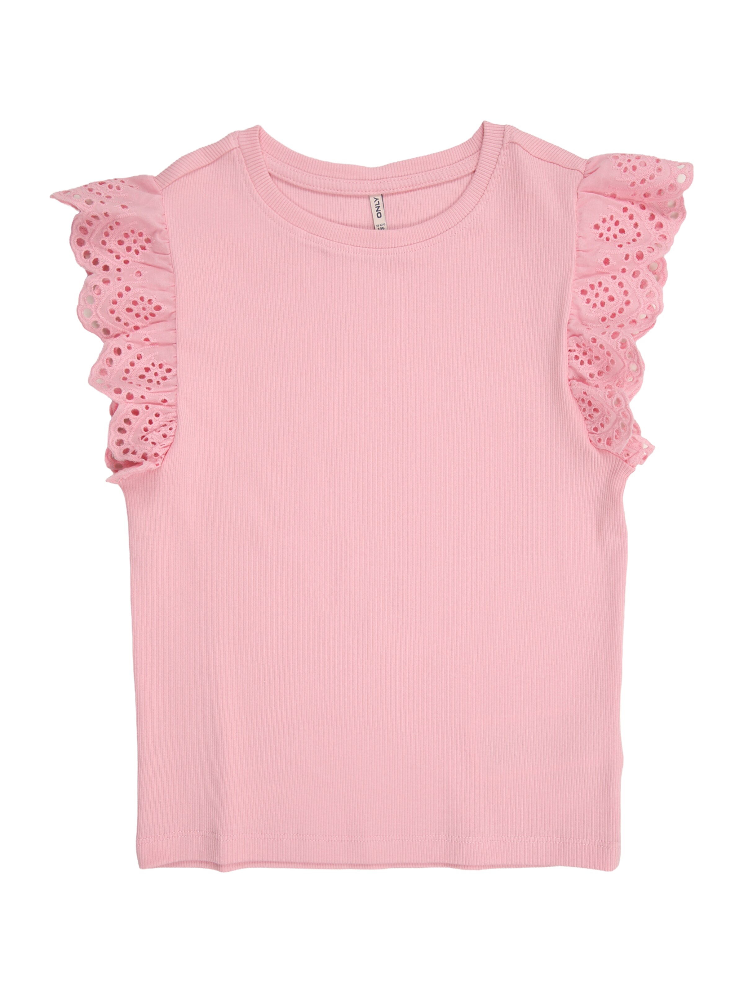 ONLY GIRLS Футболка 'KOGDREA' в Ярко-розовый: спереди