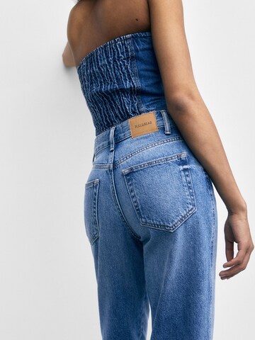 Pull&Bear Regular Jeans in Blau