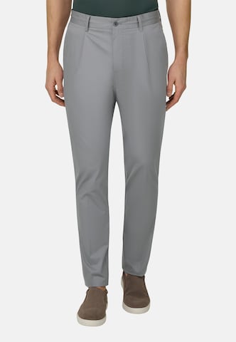Boggi Milano Slimfit Hose in Grau: Vorderseite
