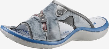KRISBUT Mules in Grey: front