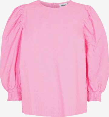 Camicia da donna di minimum in rosa: frontale