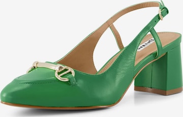 Dune LONDON Pumps 'CASSIE' in Green: front