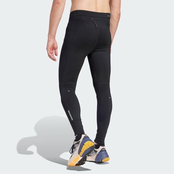 ADIDAS PERFORMANCE Skinny Sportovní kalhoty 'Ultimate Running Conquer' – černá