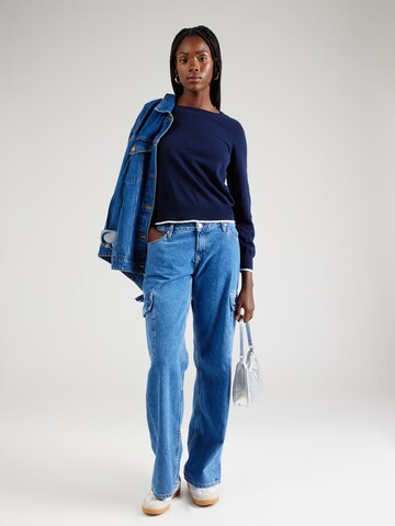 VERO MODA Trui 'VMALMA' in Blauw