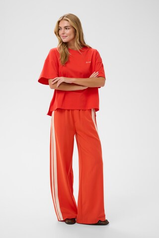 T-shirt 'Poppy' SAINT TROPEZ en rouge