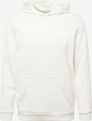 GAP Sweatshirt in Weiß: predná strana