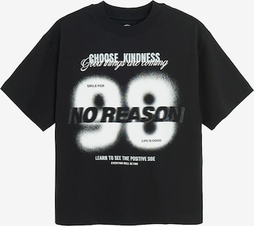 juoda Cool Club Marškinėliai: priekis