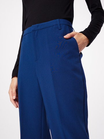 Part Two Regular Trousers with creases 'Birdie' in Blue