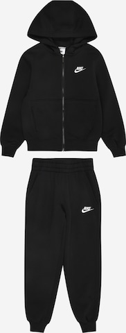 juoda Nike Sportswear Treningas 'Club Fleece': priekis