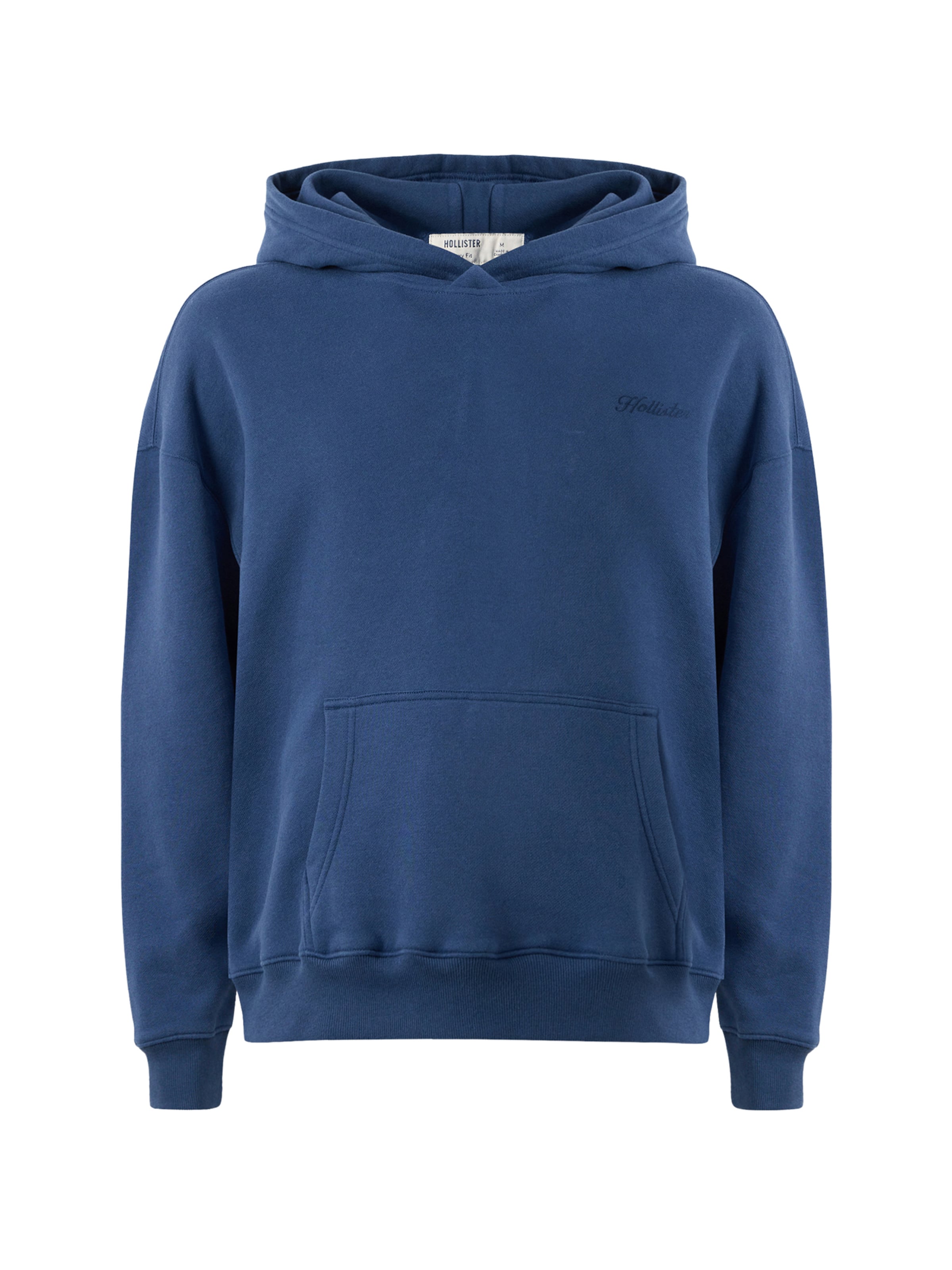 HOLLISTER Mikina - Modrá: predná strana