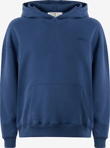 HOLLISTER - Sudadera en azul: frente