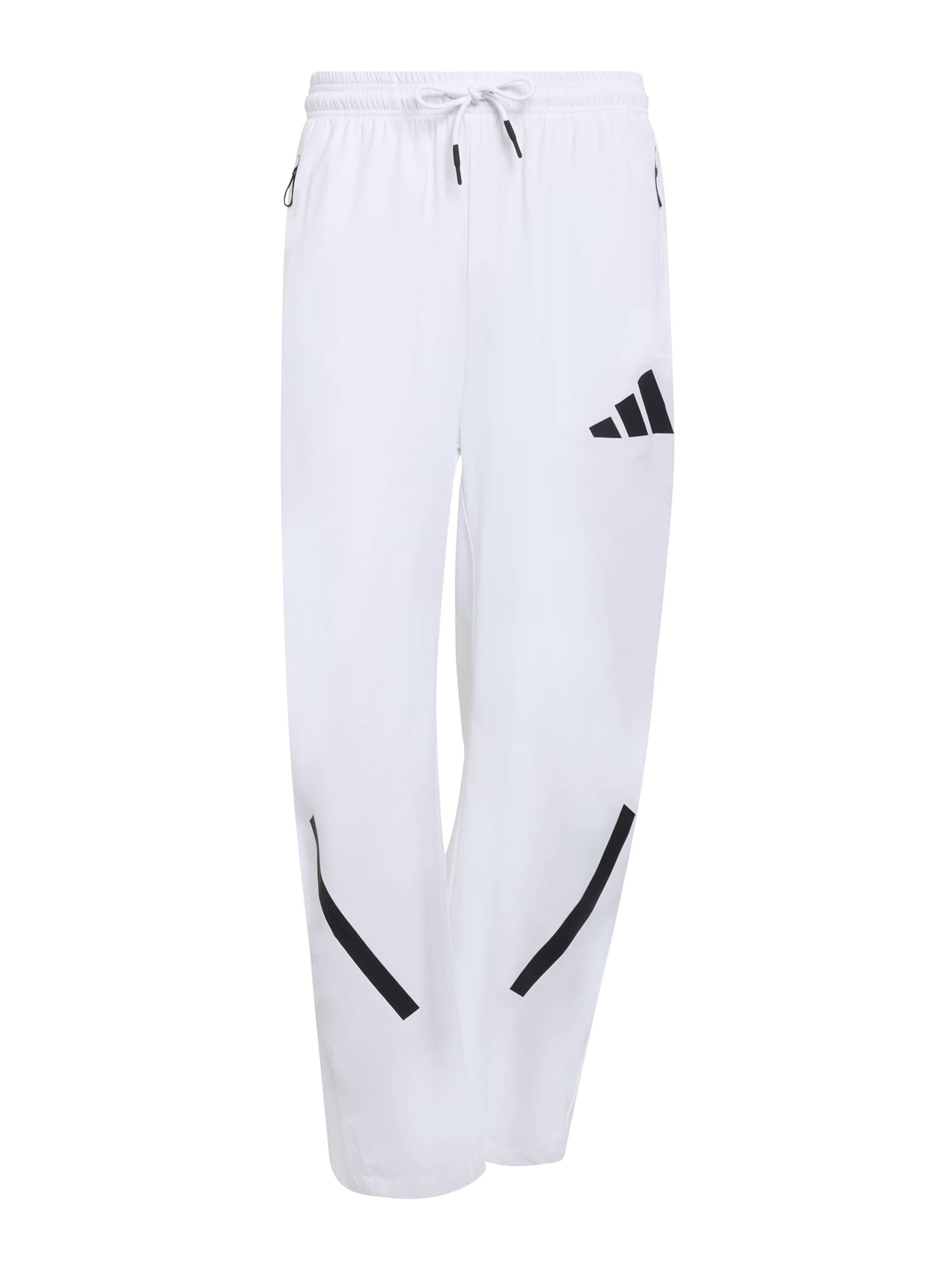 ADIDAS SPORTSWEAR Loosefit Sporthose 'Z.N.E.' in Weiß: Vorderseite